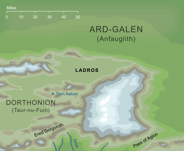 Map of Ladros
