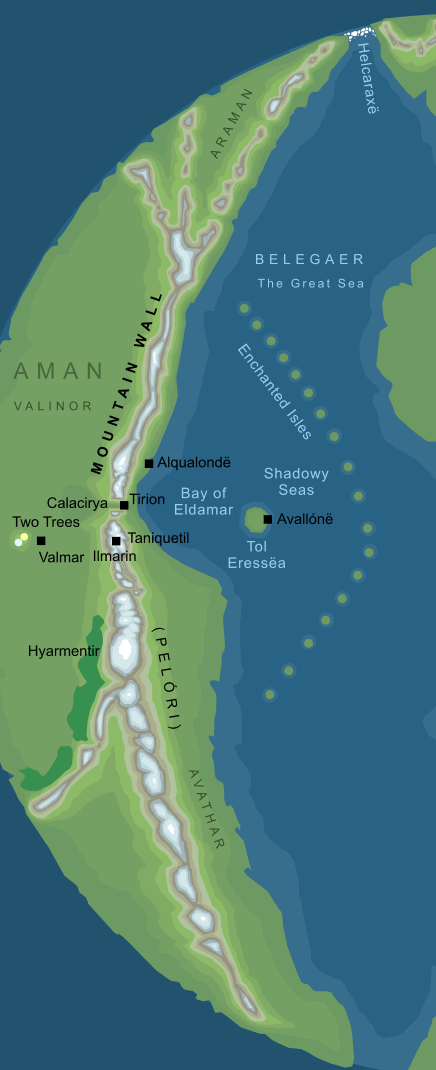 Map of the Mountain Wall