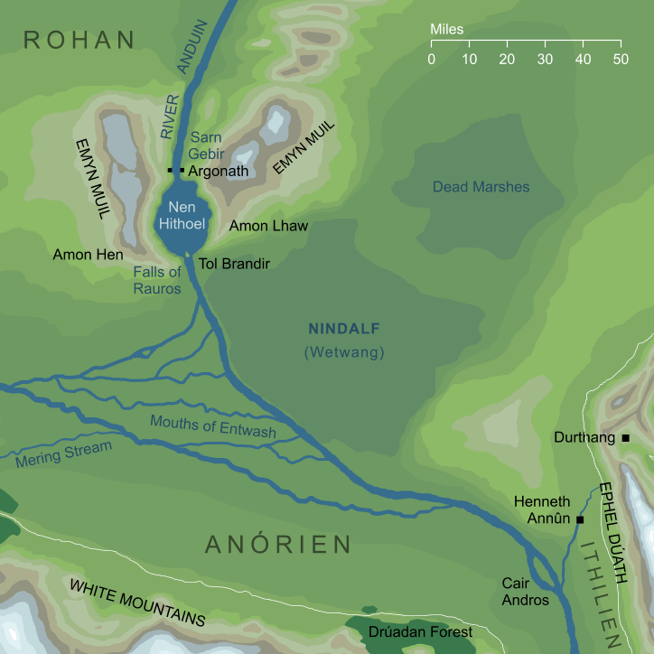 Map of Nindalf