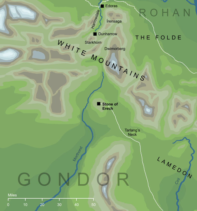 Map of the Stone of Erech