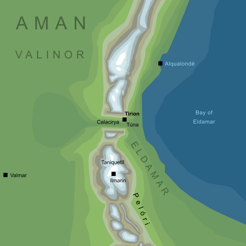 Map of Tirion
